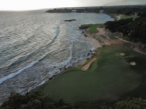 Casa De Campo (Teeth Of The Dog) Aerial 16th Back Sunset
